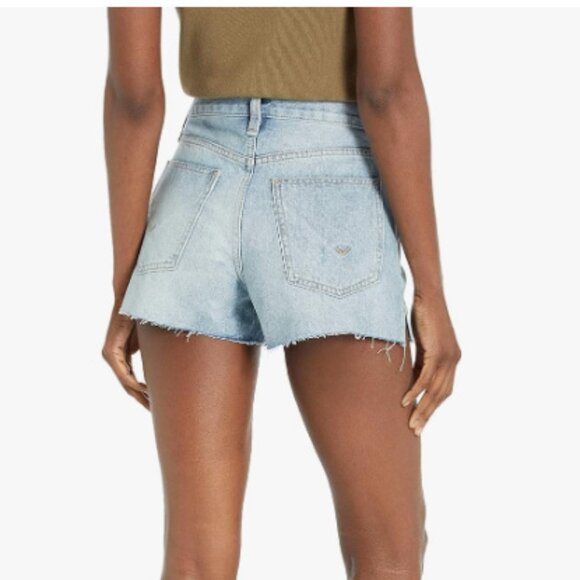HUDSON Women's Lori High Rise, Cut Off Jean Short - Picture 2 of 7